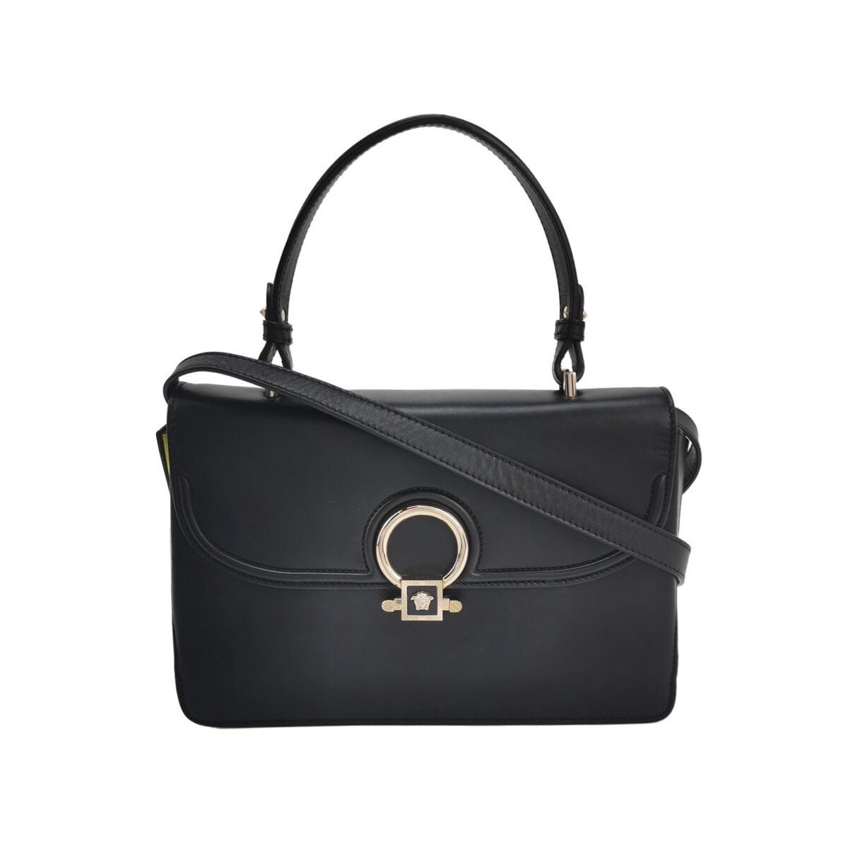 Versace Colorblock Calfskin Crossbody — фото 1
