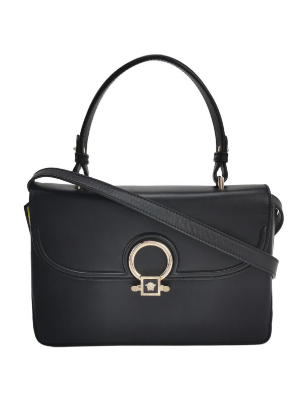 Винтажная сумка Versace Colorblock Calfskin Crossbody