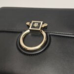 Versace Colorblock Calfskin Crossbody — фото 15