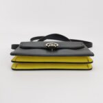 Versace Colorblock Calfskin Crossbody — фото 6