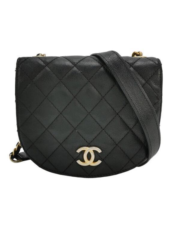 Chanel Quilted Calfskin CC Crossbody