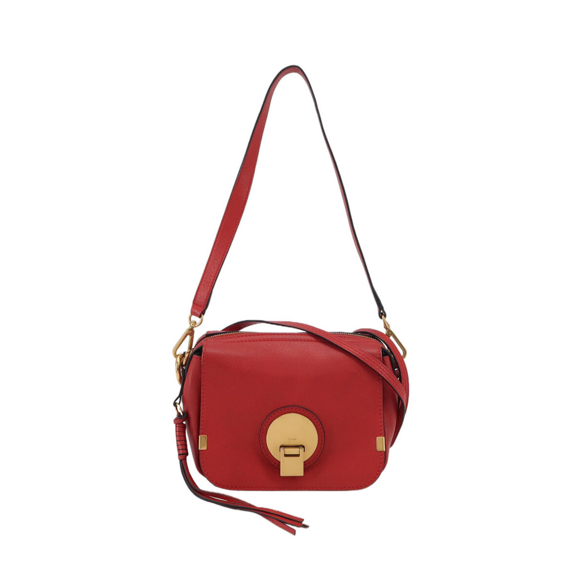 Chloe Calfskin Logo Crossbody — фото 1