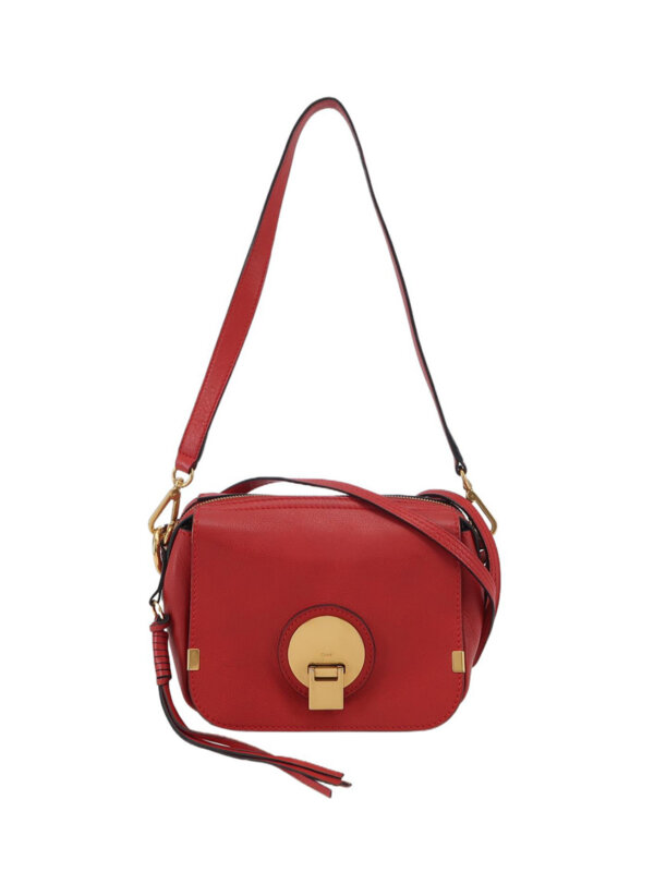 Винтажная сумка Chloe Calfskin Logo Crossbody