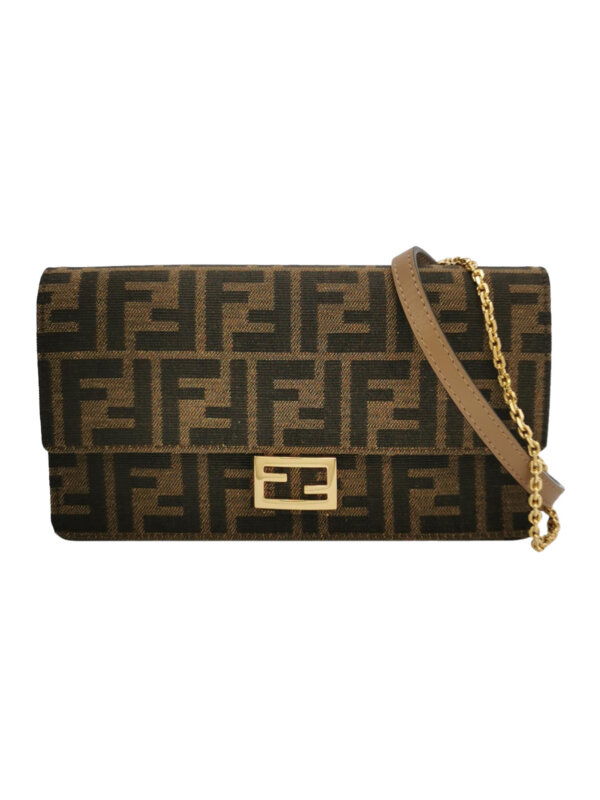 Винтажная сумка Fendi Nylon Monogram Crossbody