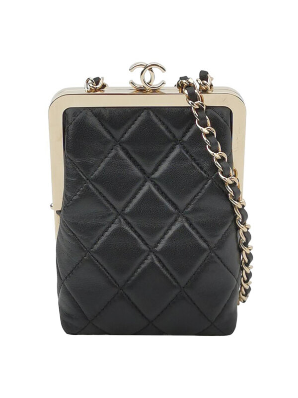 Chanel Quilted Lambskin CC Crossbody