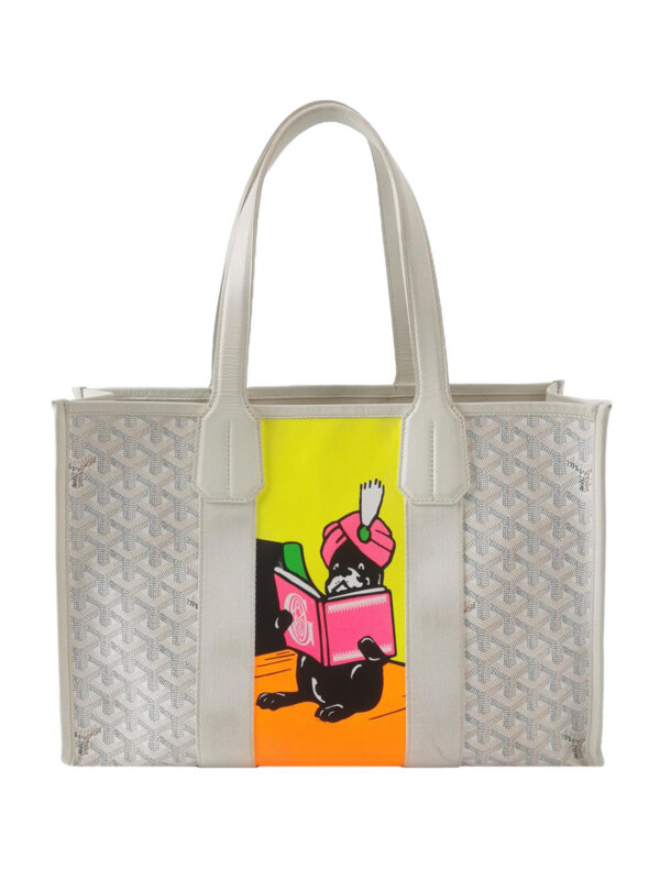 Goyard Printed Calfskin Shoulder Bag