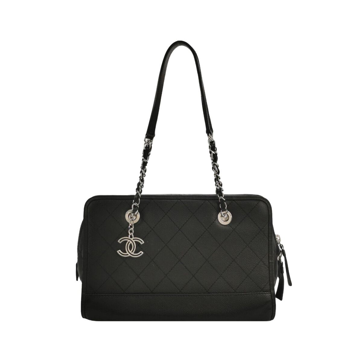 Chanel Quilted Calfskin CC Shoulder Bag — фото 1