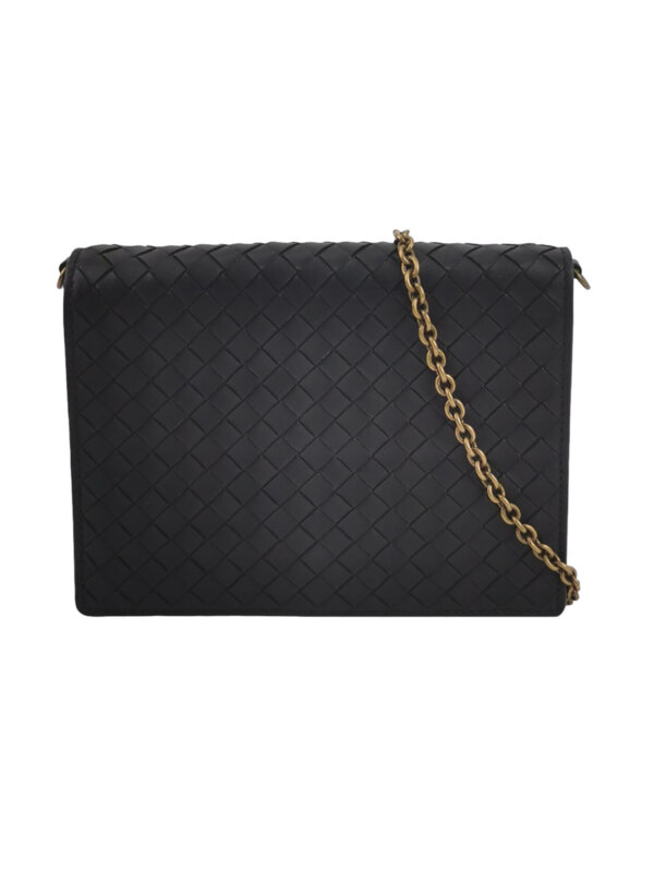Винтажная сумка Bottega Veneta Woven Lambskin Crossbody