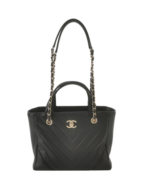 Chanel Quilted Calfskin CC Shoulder Bag