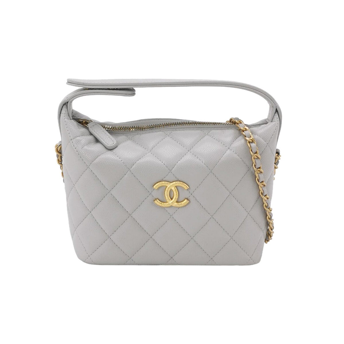 Chanel Quilted Calfskin CC Crossbody — фото 1