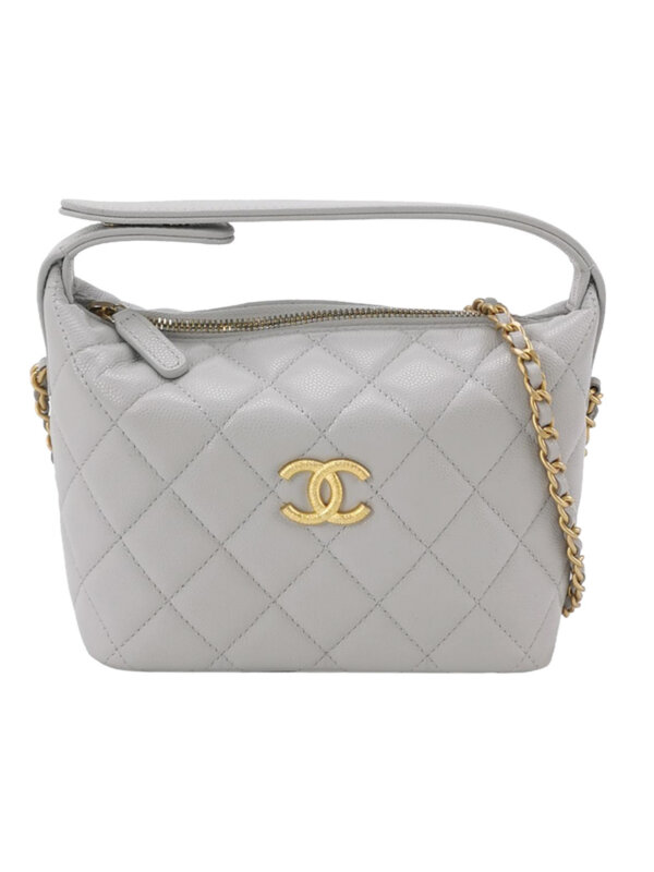 Chanel Quilted Calfskin CC Crossbody