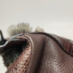 Fendi Colorblock Calfskin Shoulder Bag (Фенди) — фото 16