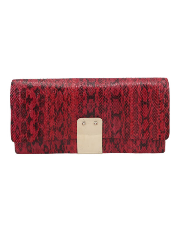 Винтажная сумка Valentino Garavani Colorblock Clutch