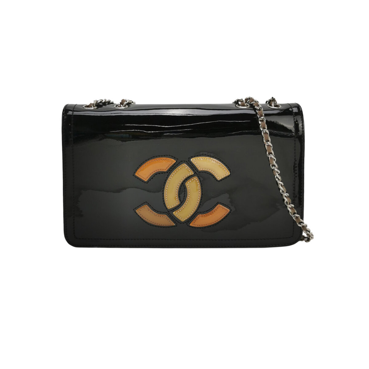 Chanel Colorblock Calfskin CC Shoulder Bag (Шанель) — фото 1