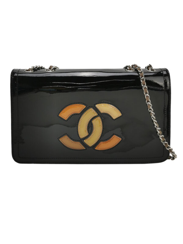 Chanel Colorblock Calfskin CC Shoulder Bag (Шанель)