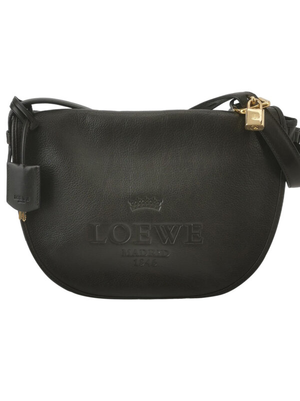 Loewe Calfskin Logo Shoulder Bag