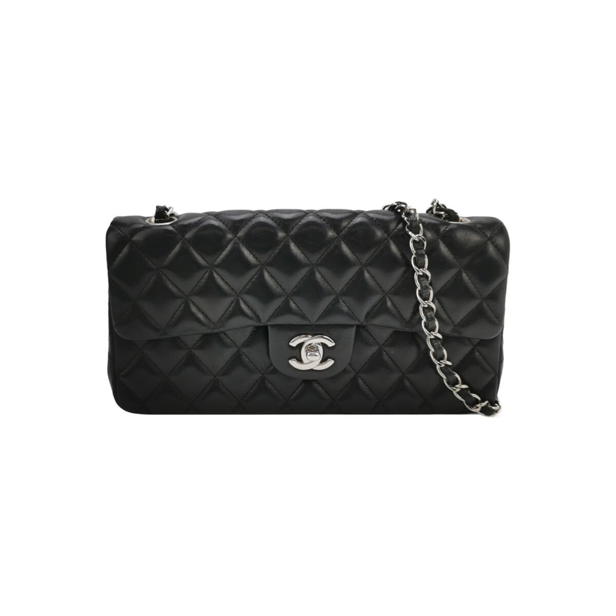 Chanel Quilted Lambskin CC Shoulder Bag — фото 1