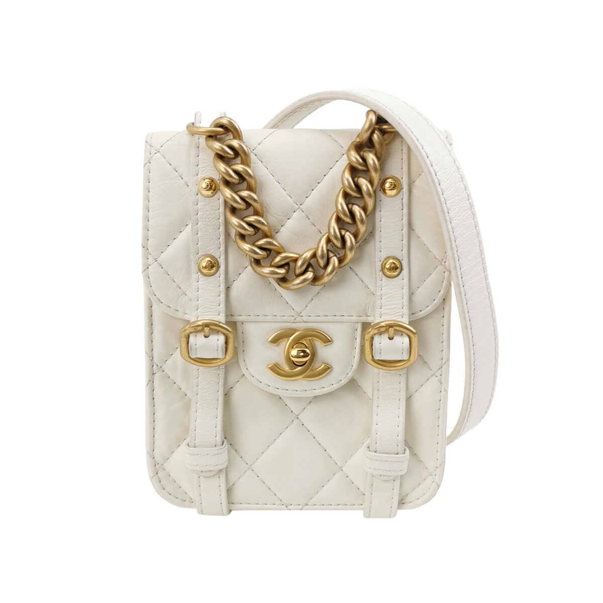 Chanel Quilted Calfskin CC Crossbody — фото 1