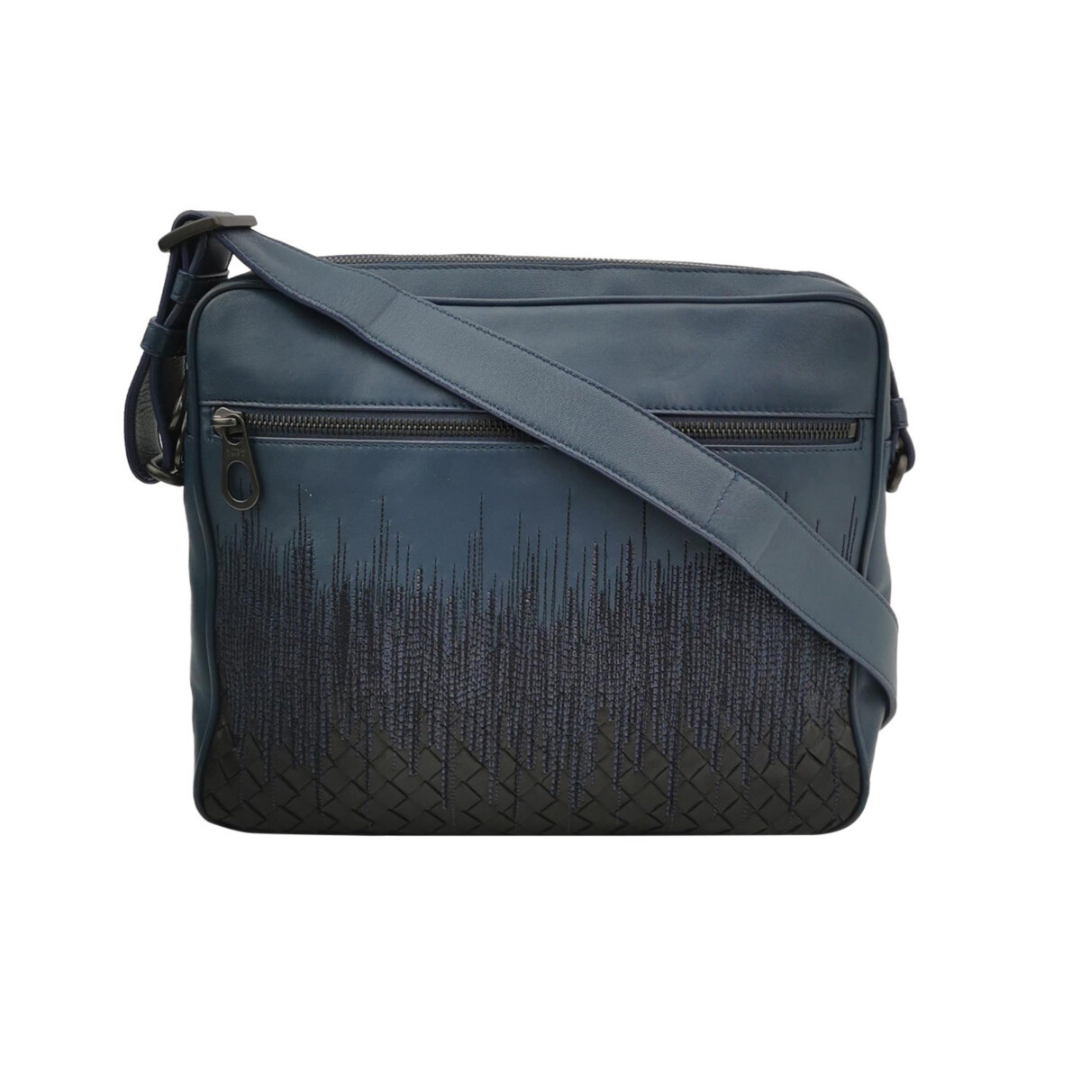 Bottega Veneta Woven Lambskin Crossbody — фото 1