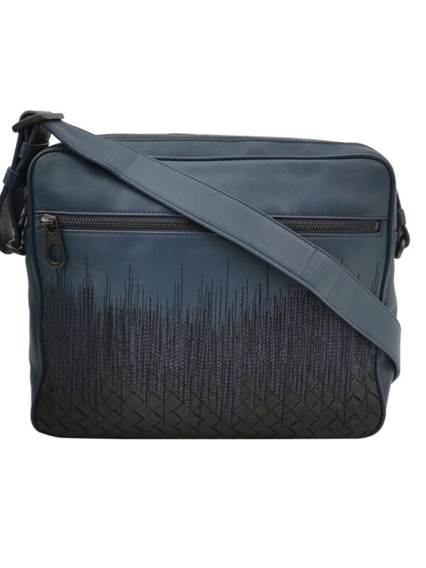 Bottega Veneta Woven Lambskin Crossbody
