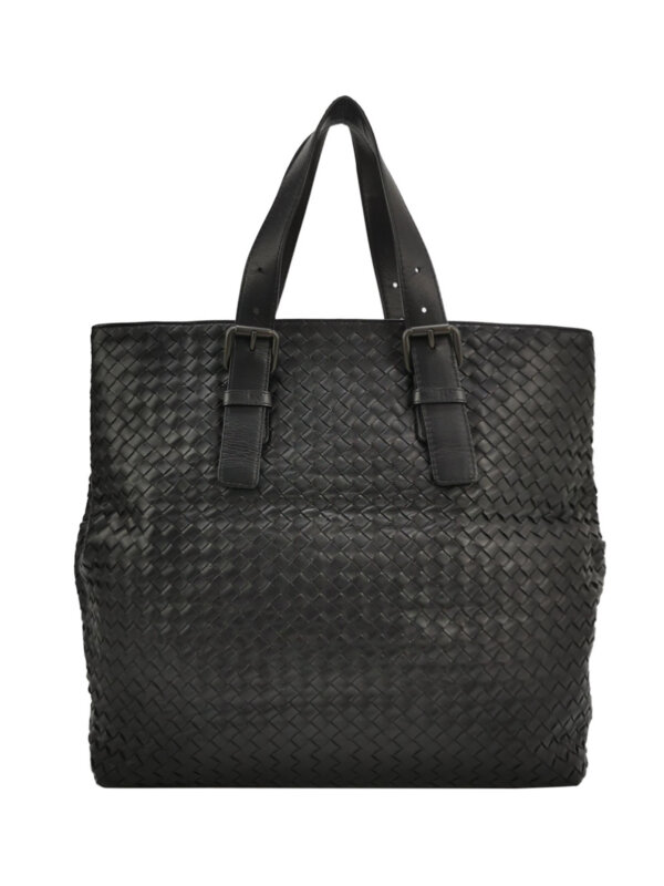 Bottega Veneta Woven Calfskin Handbag