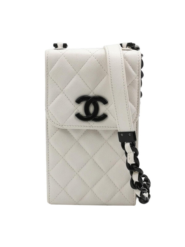 Chanel Quilted Calfskin CC Crossbody