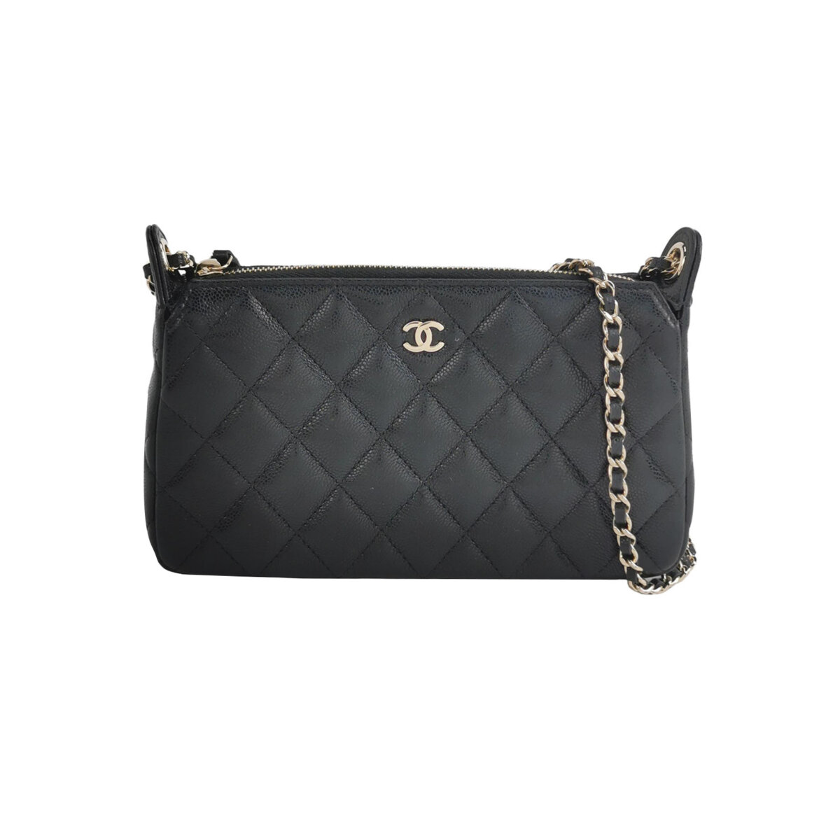 Chanel Quilted Calfskin CC Shoulder Bag — фото 1