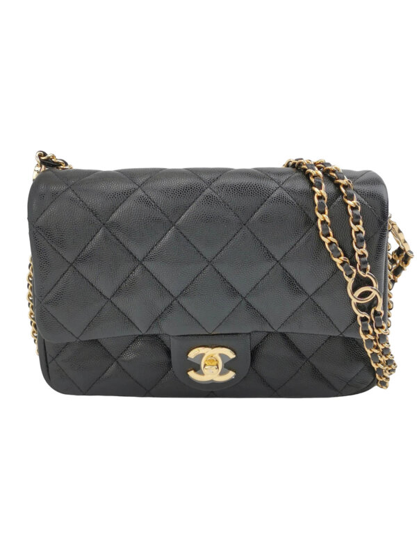 Chanel Quilted Calfskin CC Crossbody