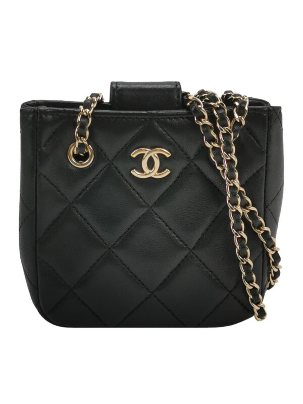 Chanel Quilted Lambskin CC Crossbody