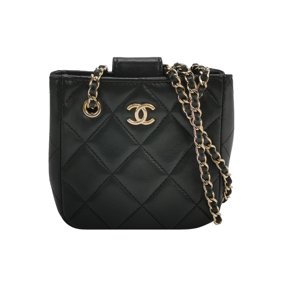 Chanel Quilted Lambskin CC Crossbody (Шанель) — фото 1
