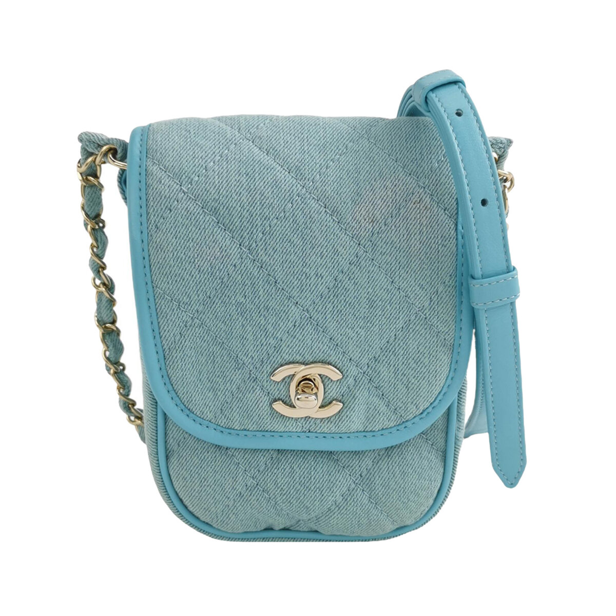 Chanel Quilted Calfskin CC Crossbody — фото 1