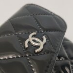Chanel Quilted Patent CC Belt Bag — фото 13
