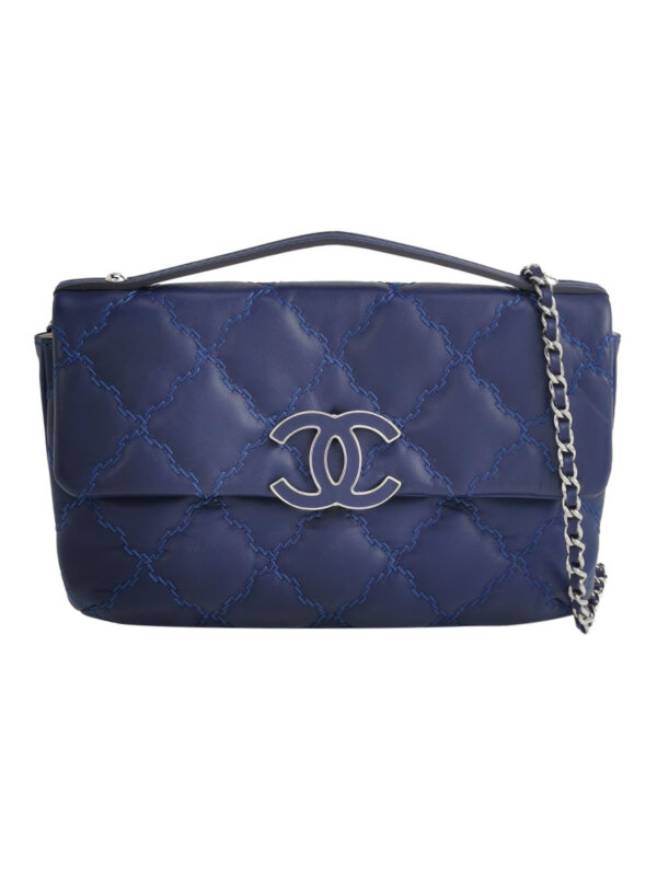 Chanel Quilted Calfskin CC Crossbody (Шанель)