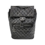 Chanel Quilted Waxed Calfskin CC Backpack (Шанель) — миниатюра 1