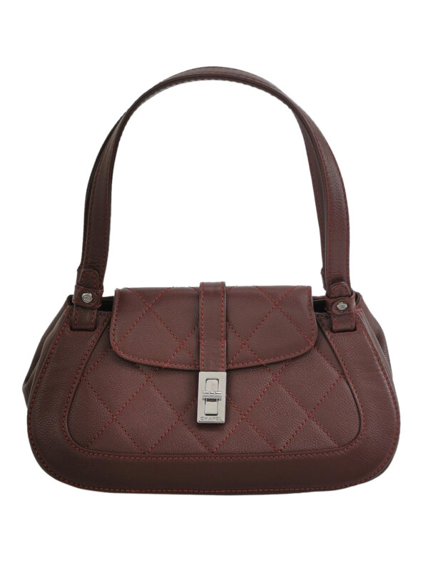 Винтажная сумка Chanel Quilted Calfskin Shoulder Bag