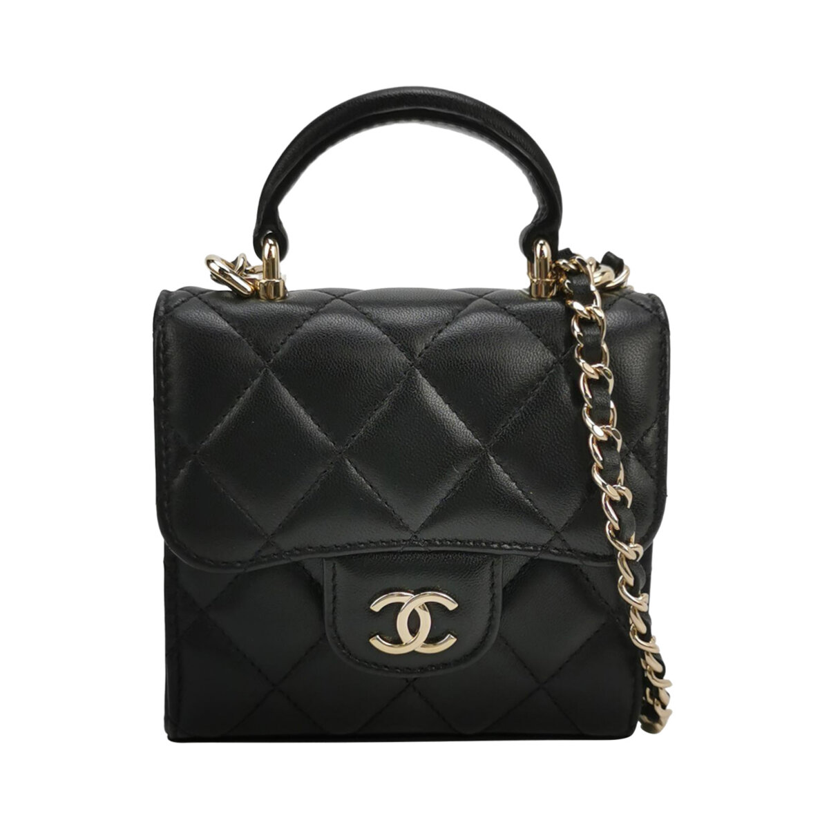 Chanel Quilted Lambskin CC Crossbody — фото 1