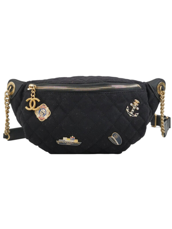 Винтажная сумка Chanel Lambskin CC Belt Bag