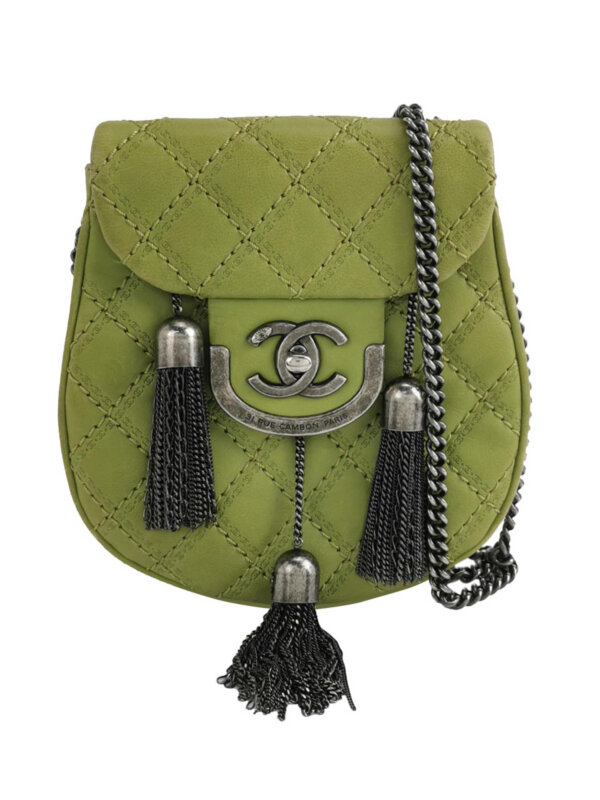 Chanel Quilted Calfskin CC Shoulder Bag (Шанель)