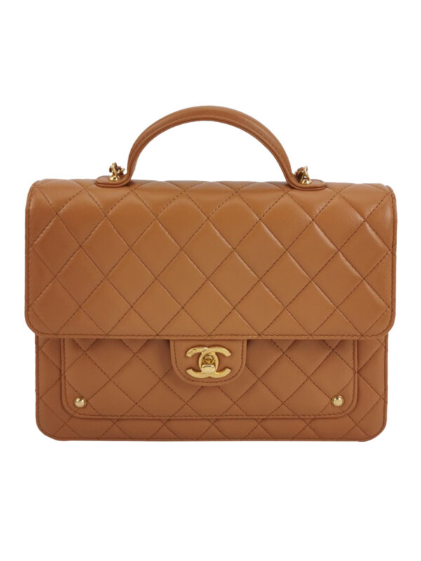 Chanel Quilted Lambskin CC Backpack (Шанель)