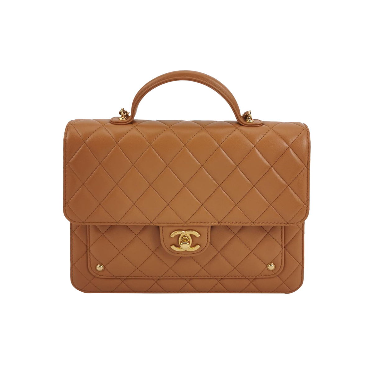 Chanel Quilted Lambskin CC Backpack (Шанель) — фото 1