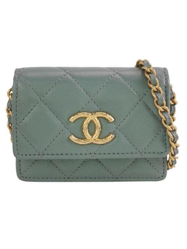 Chanel Quilted Lambskin CC Crossbody