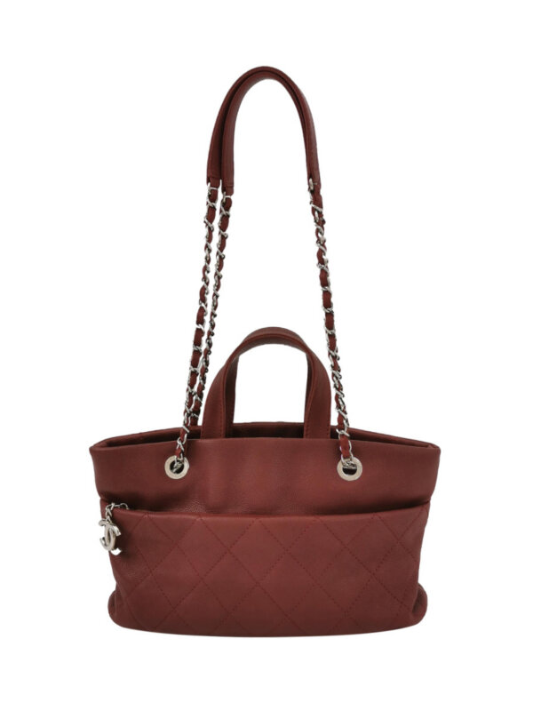 Chanel Quilted Calfskin CC Shoulder Bag