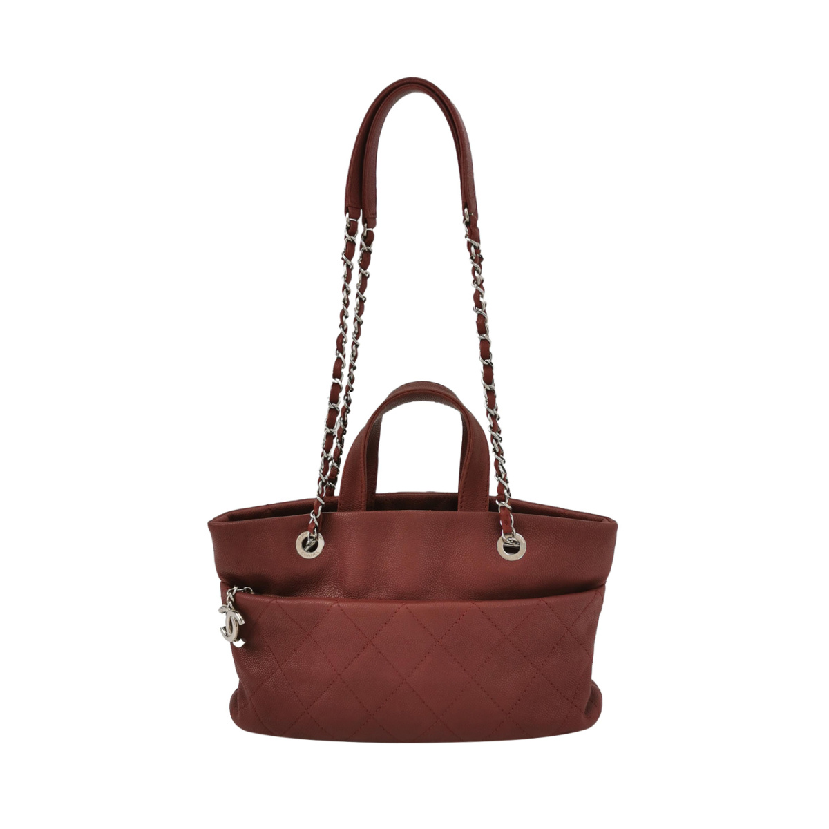 Chanel Quilted Calfskin CC Shoulder Bag (Шанель) — фото 1