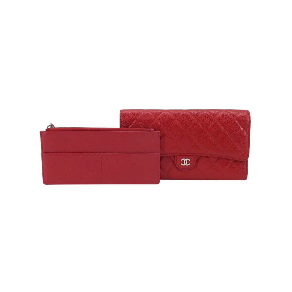 Chanel Quilted Calfskin CC Clutch (Шанель) — фото 1