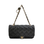 Chanel Quilted Lambskin CC Handbag (Шанель) — миниатюра 1