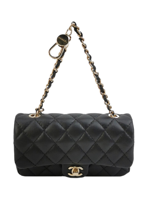 Chanel Quilted Lambskin CC Handbag