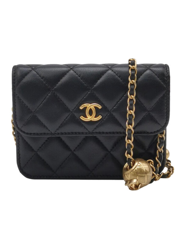 Chanel Quilted Lambskin CC Crossbody (Шанель)