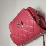 Chanel Quilted Waxed Calfskin CC Crossbody (Шанель) — фото 14