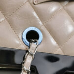 Chanel Quilted Waxed Calfskin CC Shoulder Bag (Шанель) — фото 13