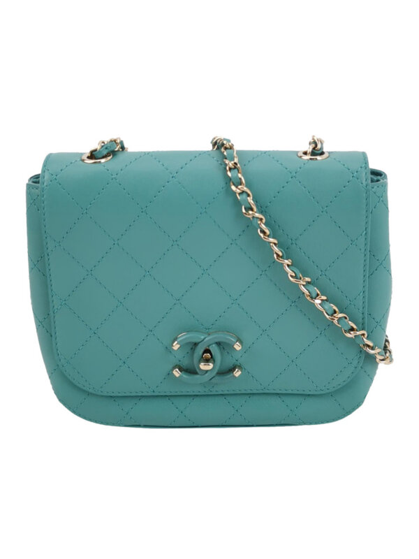 Chanel Quilted Calfskin CC Crossbody (Шанель)